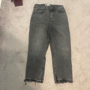 Abercrombie & Fitch Ankle Straight Ultra High Rise Jean Size 30/10
